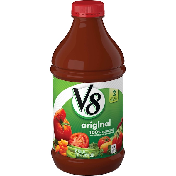 V8 Original Vegetable Juice 64 oz. Bottle, PK6